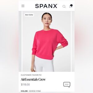 Spanx AirEssentials Crew